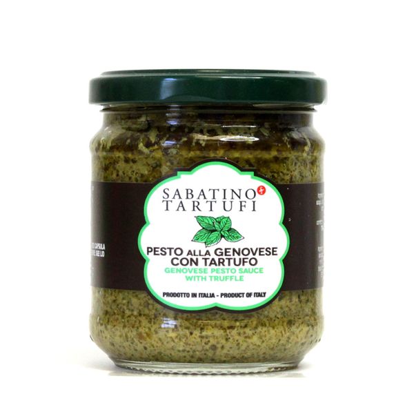 Molho Pesto Genovese e Trufa Sabatino Tartufi 180g