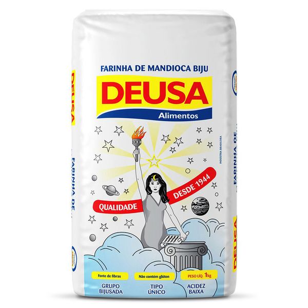 Farinha de Mandioca Biju Deusa 1kg