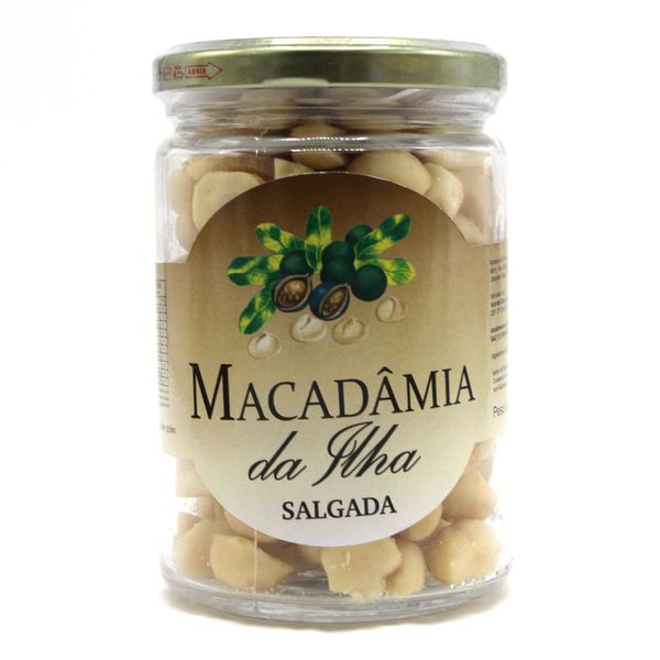 Macadâmia Salgada Ilha da Chapada - 200g
