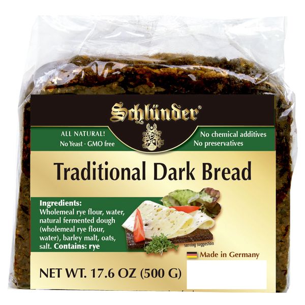 Pão de Centeio com Aveia Traditional Dark Schlunder 500g