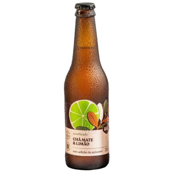 Chá Mate e Limão Com Gás Brazô 350ml