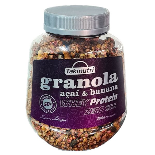 Granola Açaí e Banana Takinutri 280g