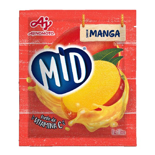 Refresco em Pó Sabor Manga Mid 20g