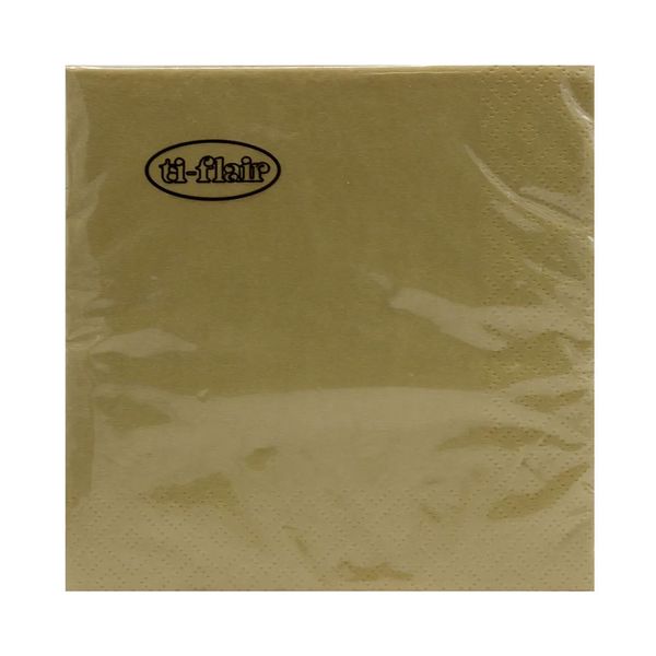 Guardanapo de Papel Dourado Ti-flair 24x24cm