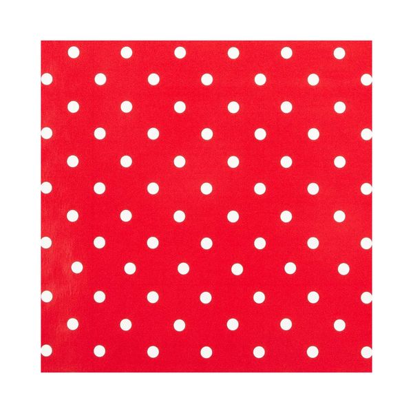 Guardanapo de Papel Poá Vermelho Ti-Flair 24x24cm