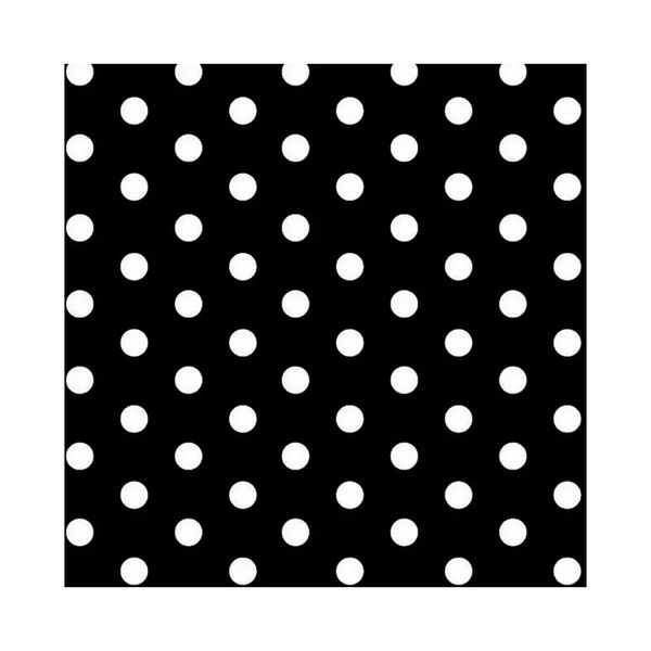 Guardanapo de Papel Poá Preto Ti-Flair 24x24cm