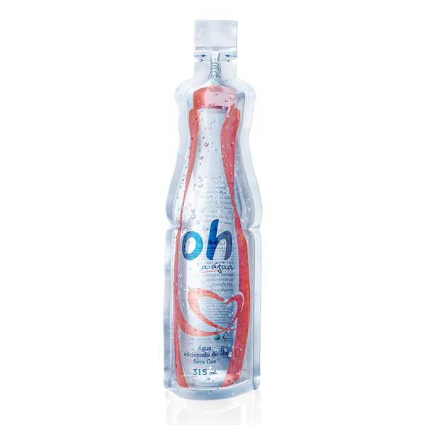 Água Alcalina Isotônica Oh A Água 315ml