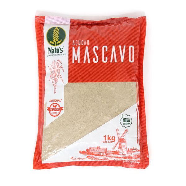 Açúcar Mascavo Natu's 1kg