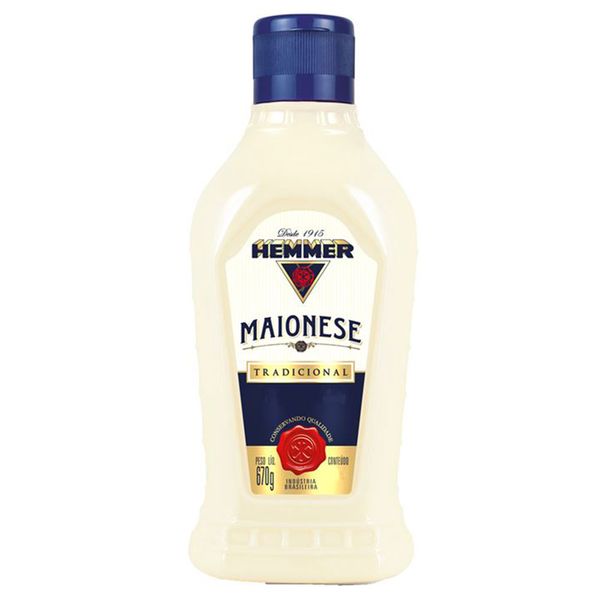 Maionese Tradicional Hemmer 670g