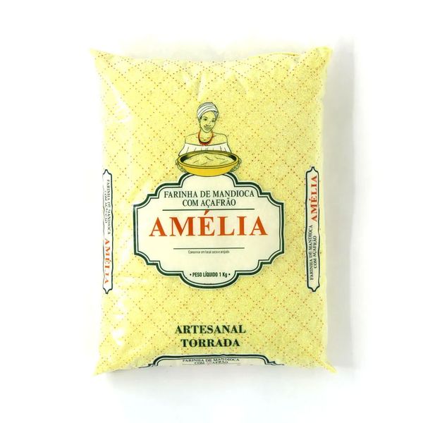 Farinha de Mandioca com Açafrão Amélia 1kg