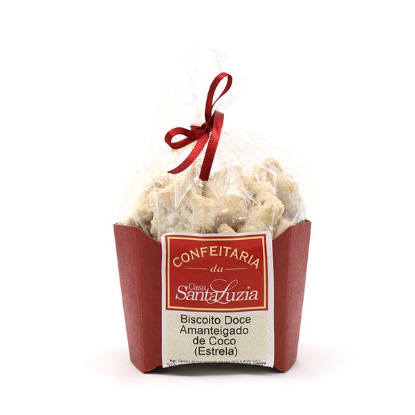 Biscoito Doce Amanteigado de Coco Casa Santa Luzia 150g