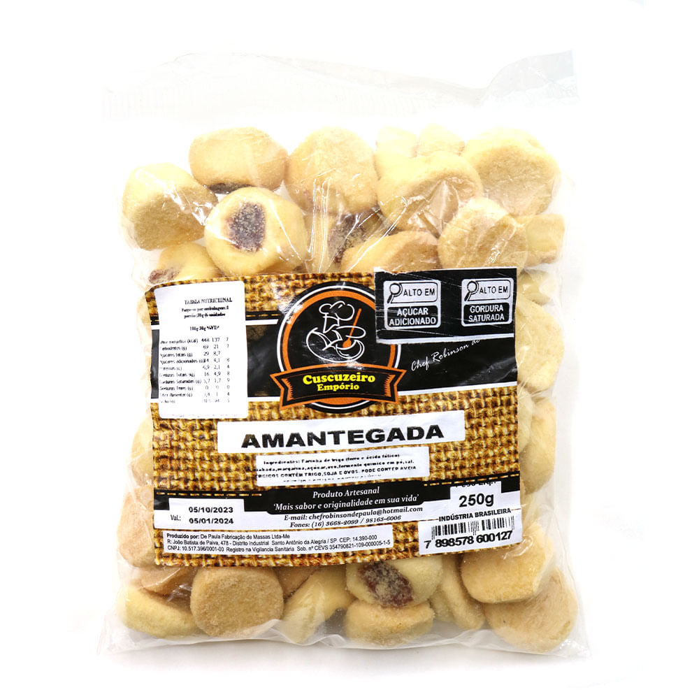 Biscoito Amantegada Cuscuzeiro Empório 250g