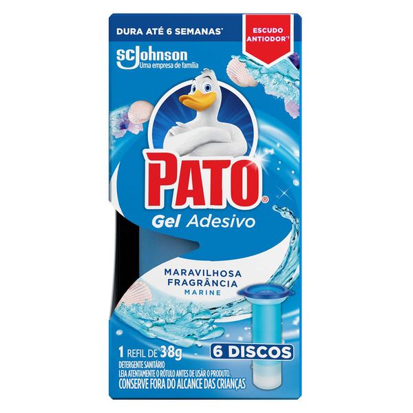 Gel Adesivo Fragrância Marine Pato 1 Unidade