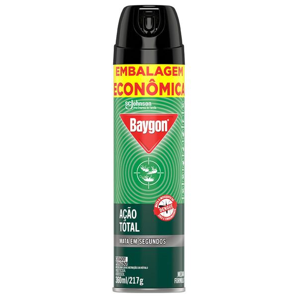 Inseticida Aerosol Ação Total Baygon 360ml