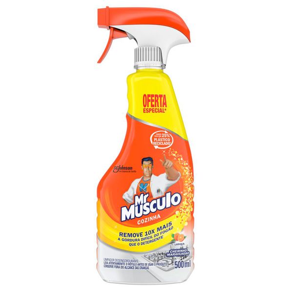 Desengordurante de Laranja Mr Musculo 500ml