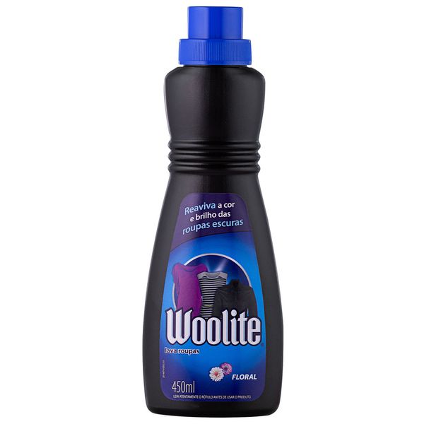 Lava Roupas Escuras Floral Woolite 450ml