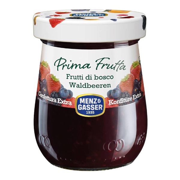 Geleia de Frutas Silvestres Prima Frutta Menz&Gasser 340g