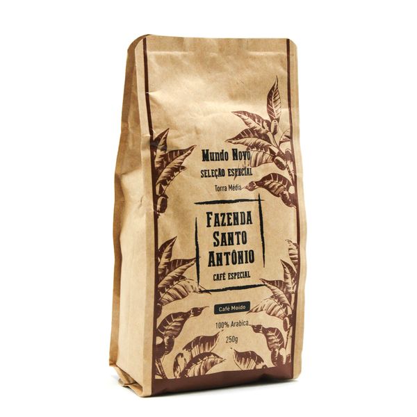 Café Moído Mundo Novo Fazenda Santo Antônio 250g