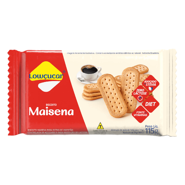 Biscoito Maisena Lowçucar 115g