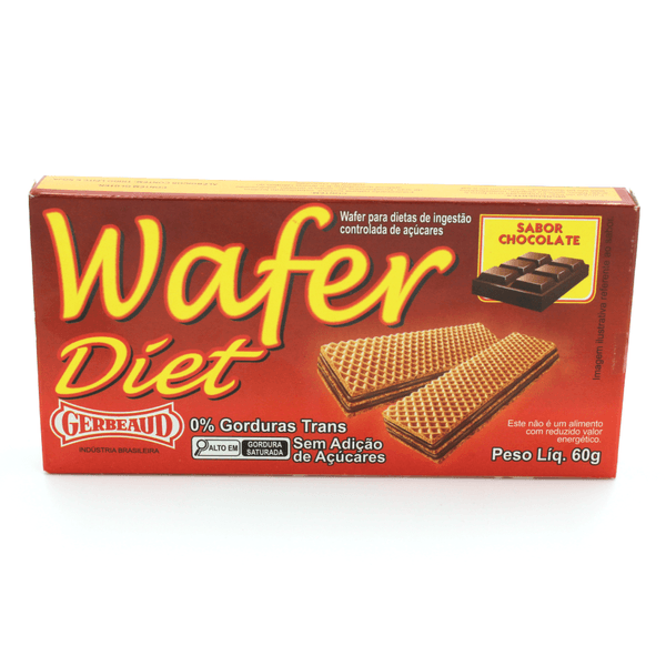 Wafer Diet Sabor Chocolate Gerbeaud 60g