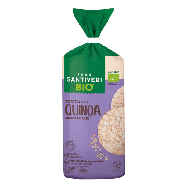 Biscoito de arroz integral com Quinoa Santiveri 100g
