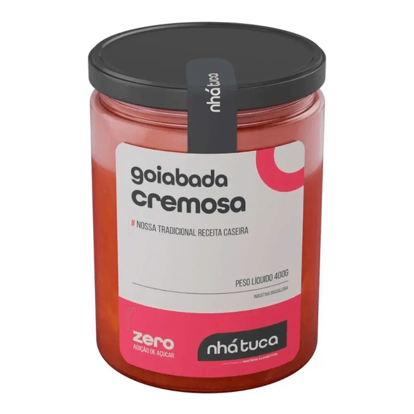 Goiabada Cremosa Zero Açúcar Nhá Tuca 400g