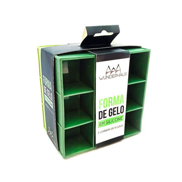 Formas De Gelo Silicone Wunderhaus 2un.
