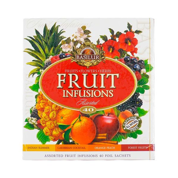 Chá de Frutas Sortido Basilur 72g