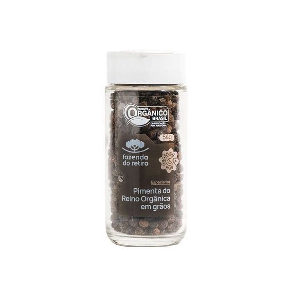 Pimenta do Reino em Grãos Orgânica 54g
