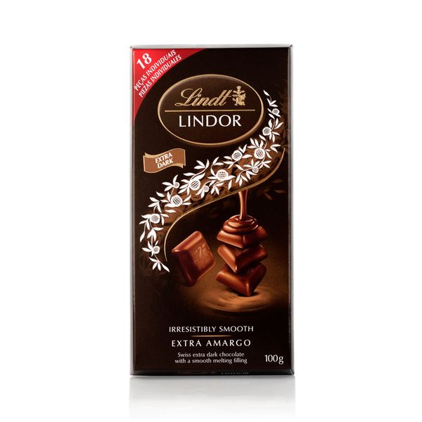 Chocolate Lindt Lindor Singles 60% Dark - 100g