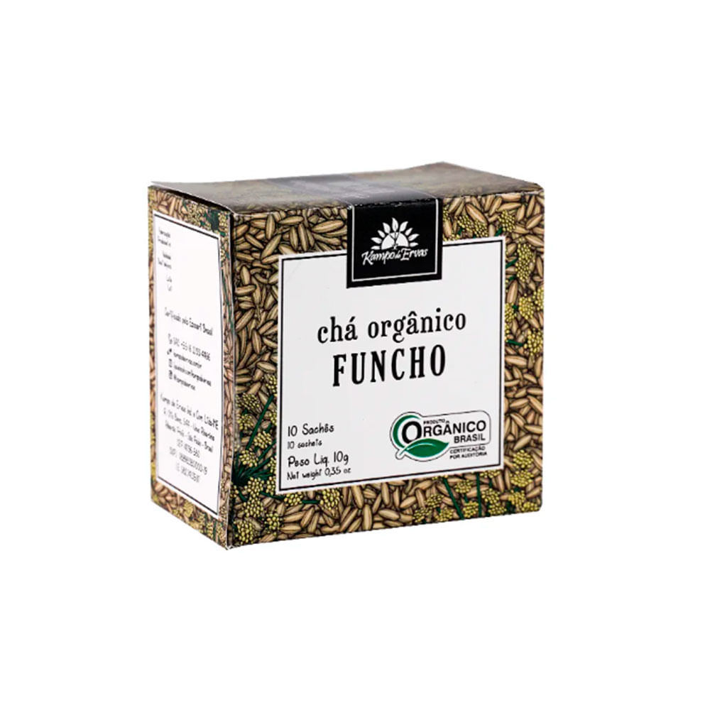 Chá Orgânico Funcho Kampo de Ervas 10 sachês