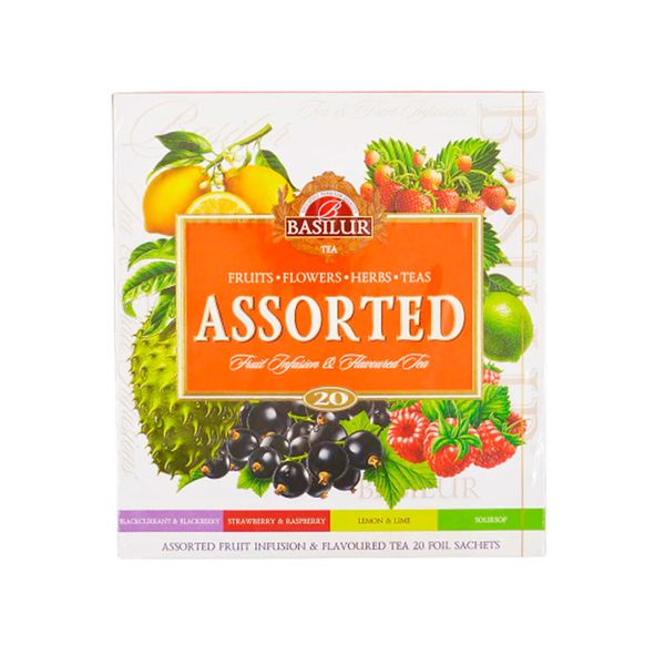 Chá Frutas Sortidas 4 Sabores Basilur 35,5g