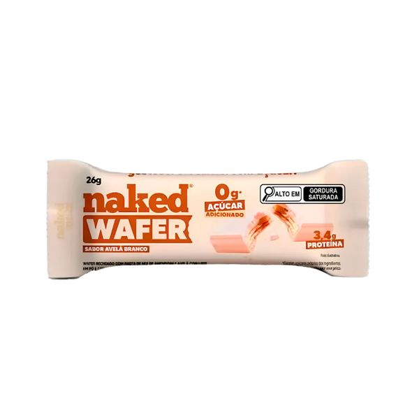 Wafer Sem Açúcar Chocolate Branco 26g