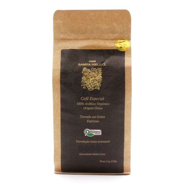 Café Torrado em Grãos Espresso Santa Helena 250g
