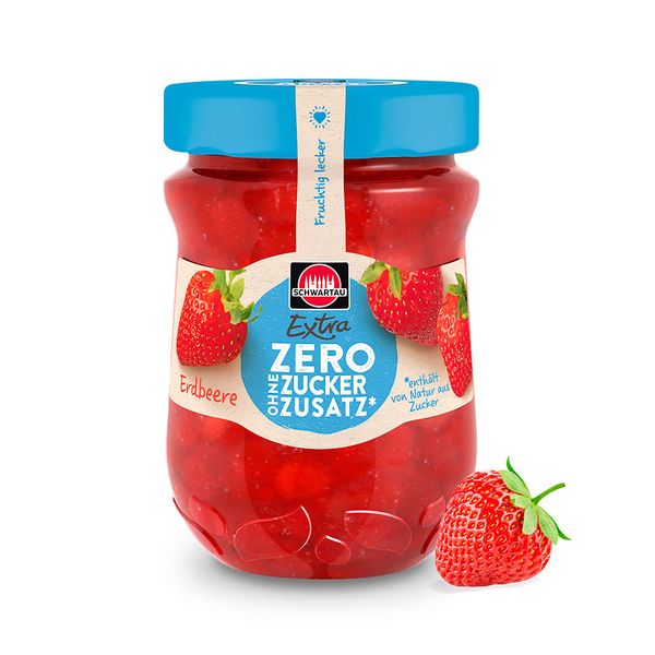 Geleia de Morango Extra Sem Açúcar Schwartau 280g