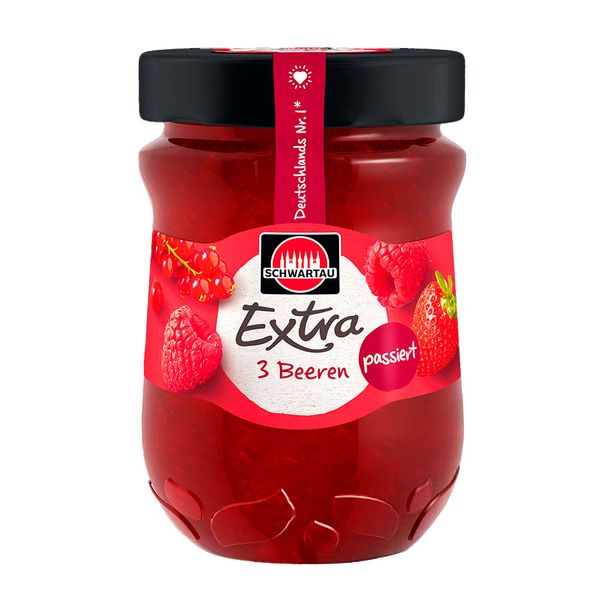 Geleia 3 Frutas Extras Schwartau 340g