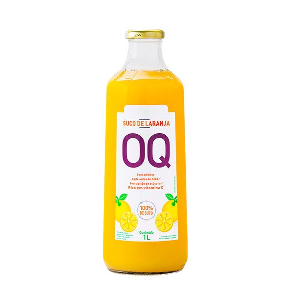 Suco de Laranja Sem Açúcar OQ Faz Bem 1L