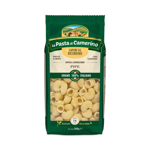 Macarrão de Sêmola Pipe La Pasta Di Camerino 500g