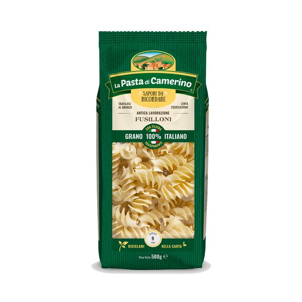 Macarrão de Sêmola Fusilloni La Pasta Di Camerino 500g