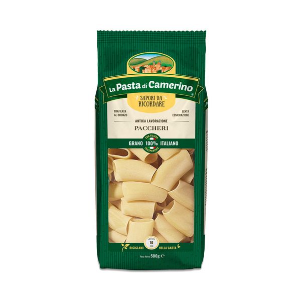 Macarrão de Sêmola Paccheri La Pasta Di Camerino 500g