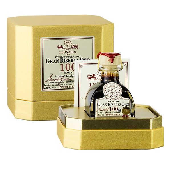 Condimento Balsâmico Gran Riserva Oro Leonardi 100 Anos 68g