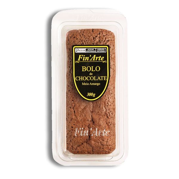 Bolo de Chocolate Meio Amargo Fin'Arte 300g
