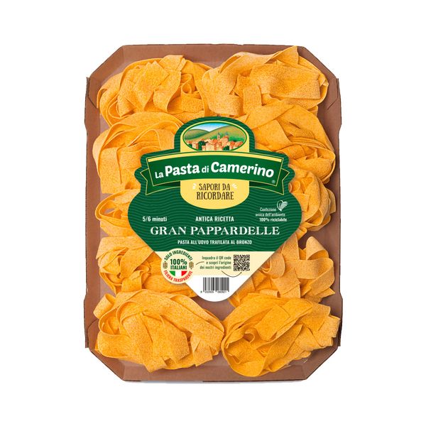 Macarrão de Sêmola Gran Pappardelle Com Ovos La Pasta Di Camerino 500g