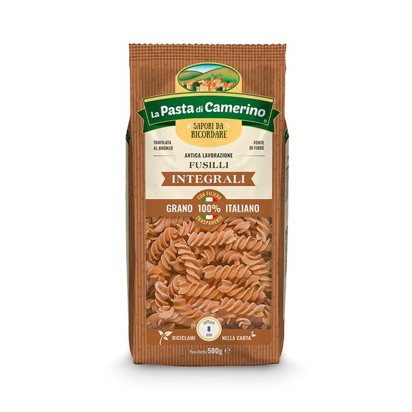 Macarrão de Sêmola Fusilli Integral La Pasta di Camerino 500g