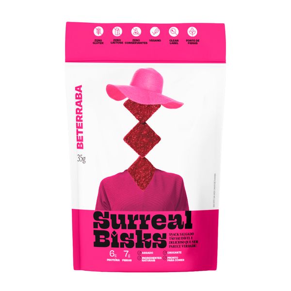 Snack de Beterraba Surreal Bisks 35g