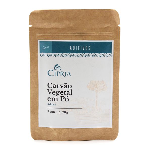 Carvão Vegetal em Pó Cípria 20g