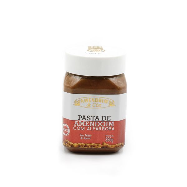 Pasta de Amendoim com Alfarroba Amendoim & Cia 390g