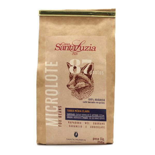 Café Microlote em Grão Santa Mônica - 250g