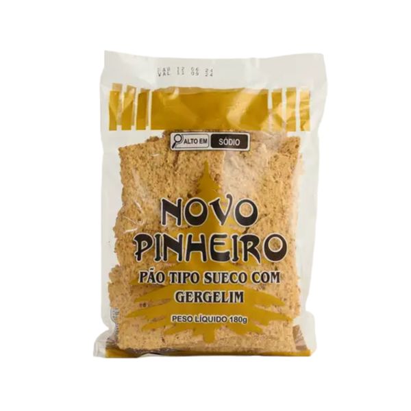Pão Sueco com Gergelim Novo Pinheiro 180g