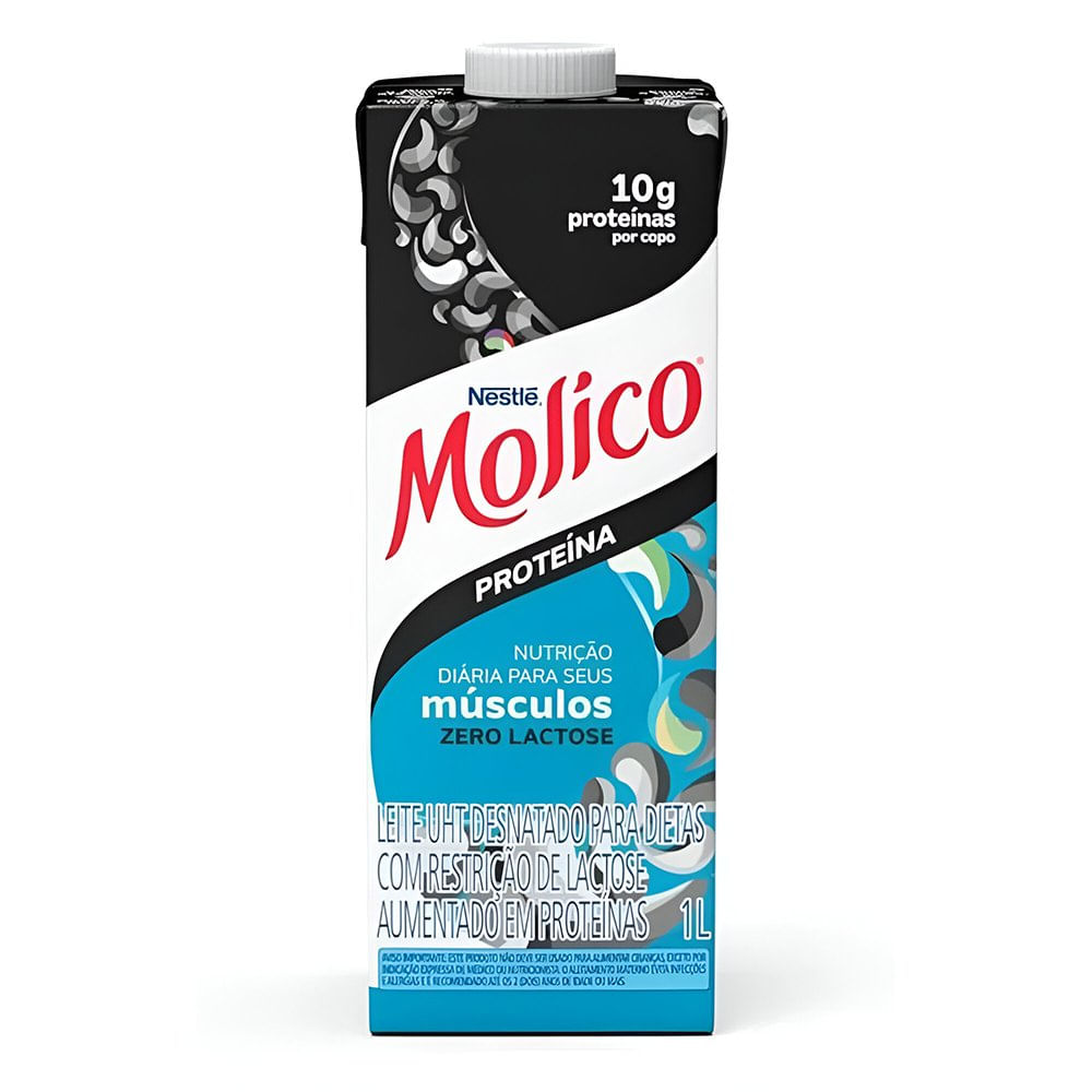Leite Molico Desnatado Sem Lactose 1L